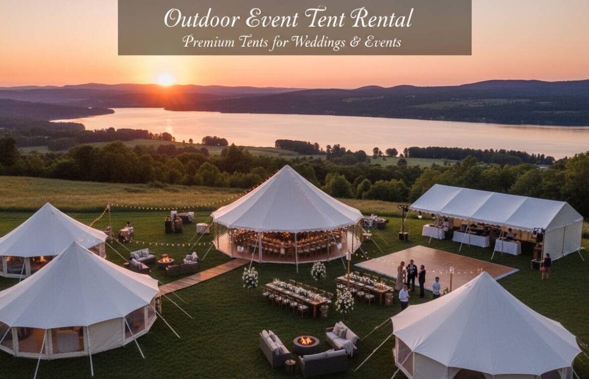 Outdoor Event Tent Rental – Premium Tents for Weddings & Events